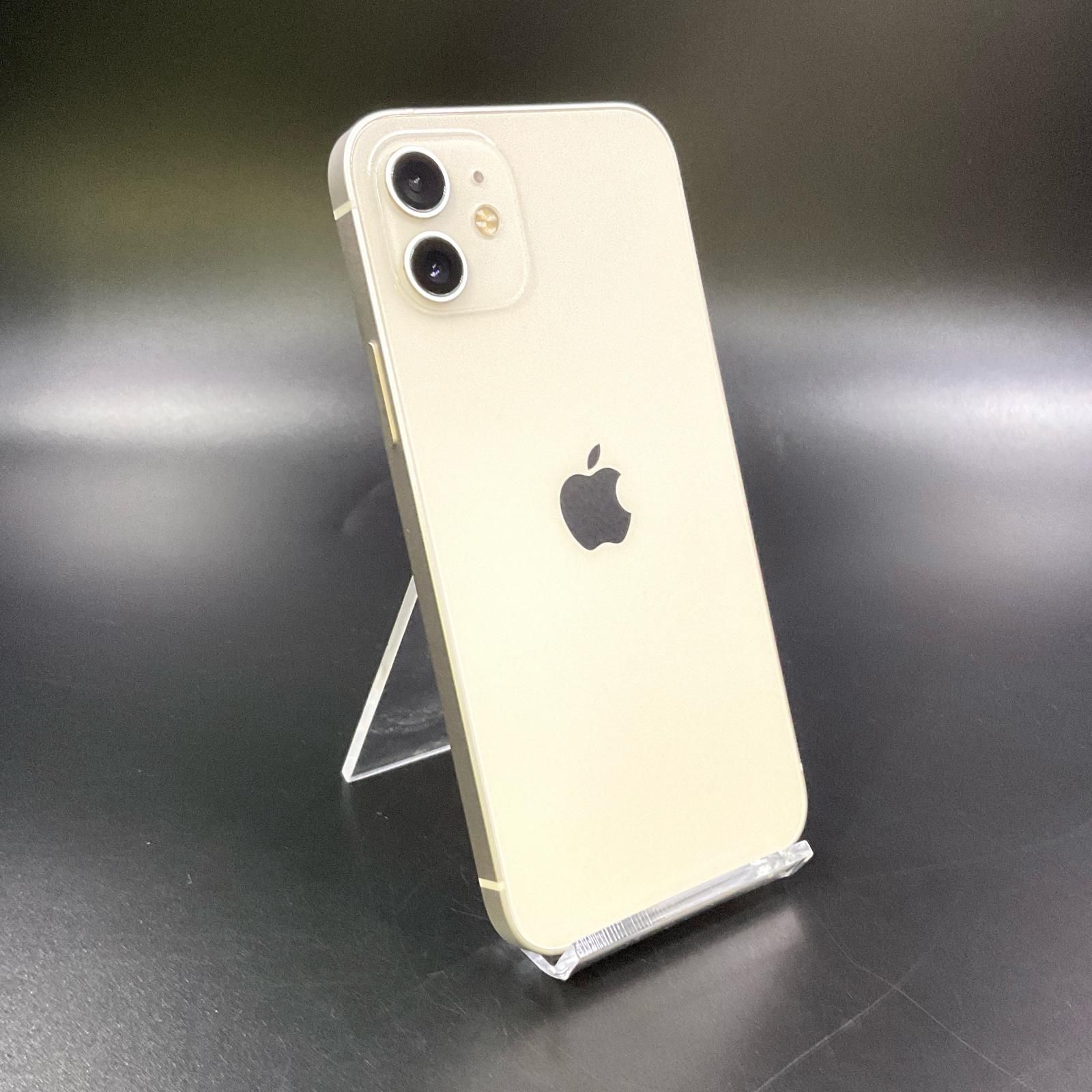 iPhone 12 64GB ホワイト Softbank SIMフリー 白ロム 動作確認済 83 