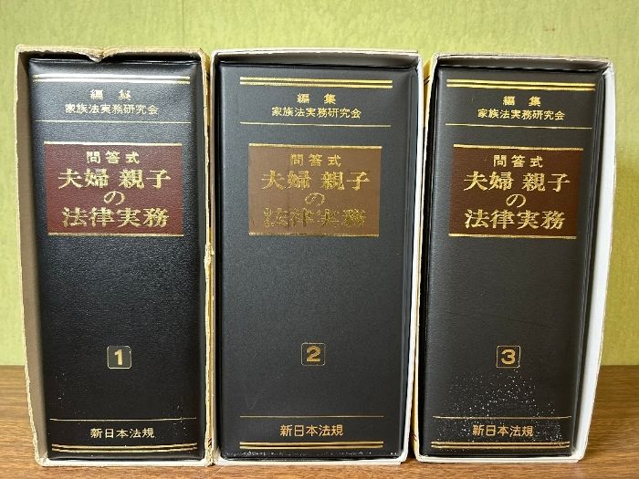 問答式 夫婦親子との法律実務 新日本法規 家族法実務研究会