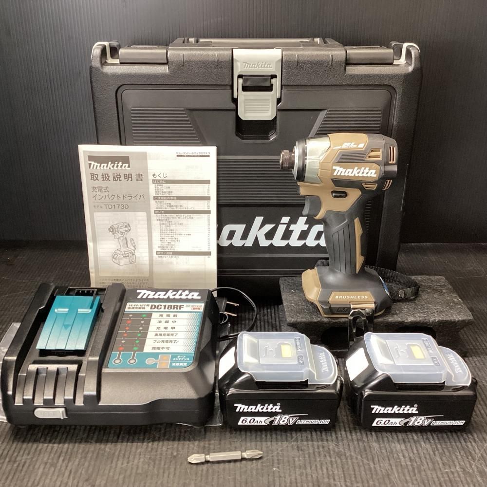♥品 makita|マキタ TD173DGXAB 18V充電式インパクトドライバ 色 203
