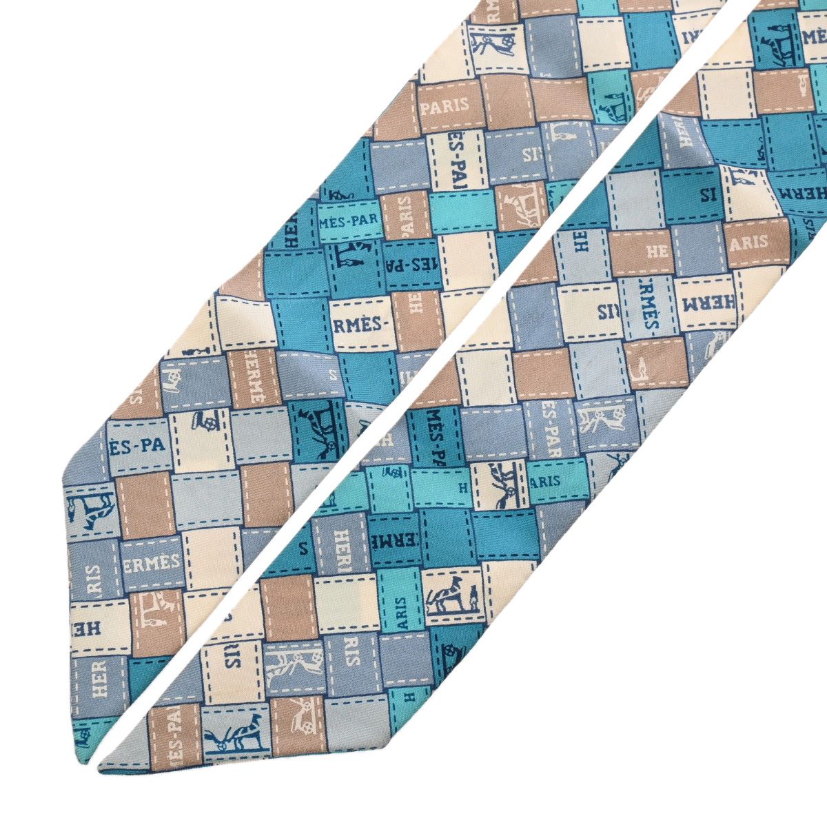 シルク100％ スカーフ