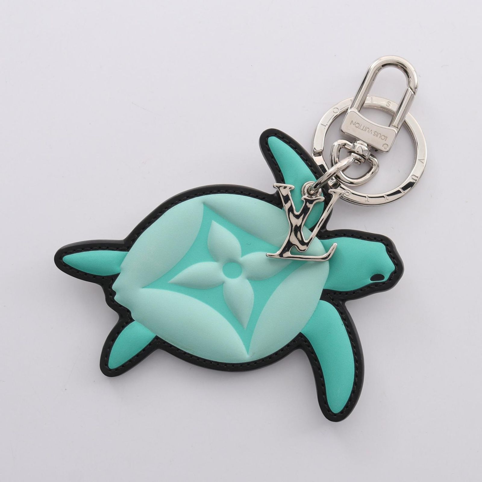 ルイ・ヴィトン LOUIS VUITTON チャーム ポルト クレ LVタートル  