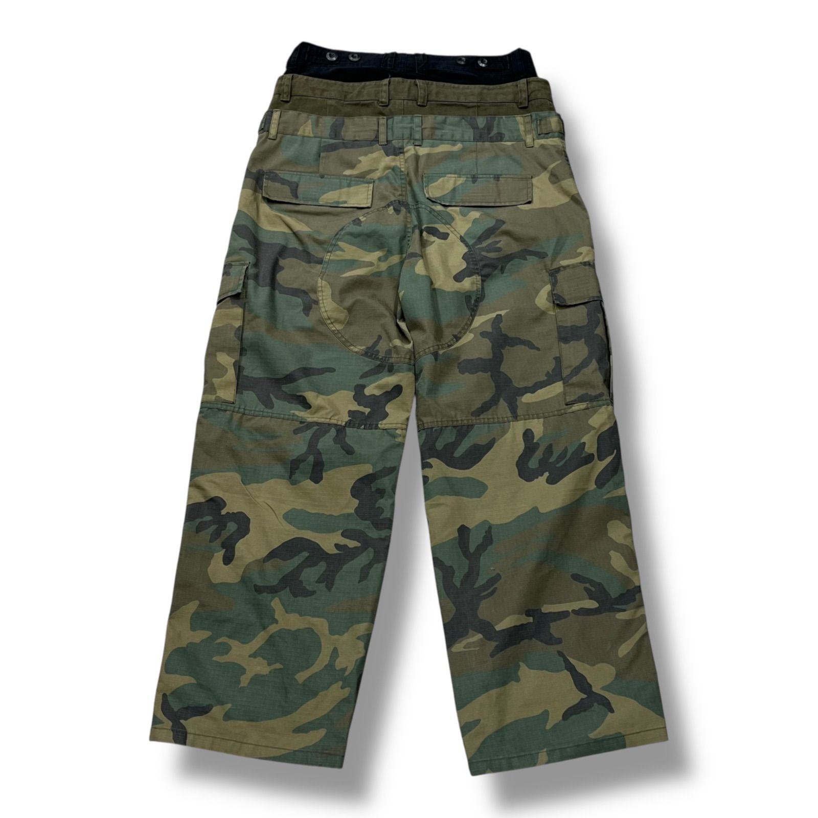 PROJECT G/R レイヤードカモカーゴパンツ PROJECT G/R 24AW 3 LAYERD