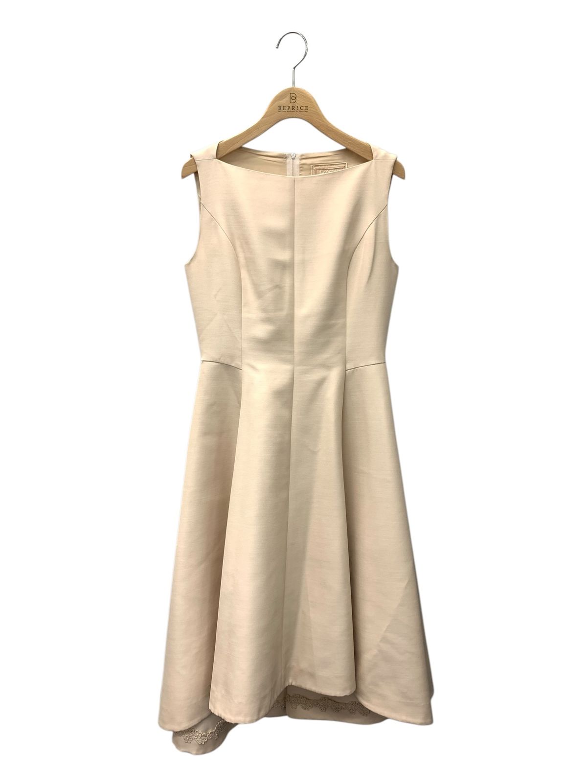 フォクシーブティック Dress 39514 ワンピース 38 ベージュ シルクウール IT4CRM0GWZ1I