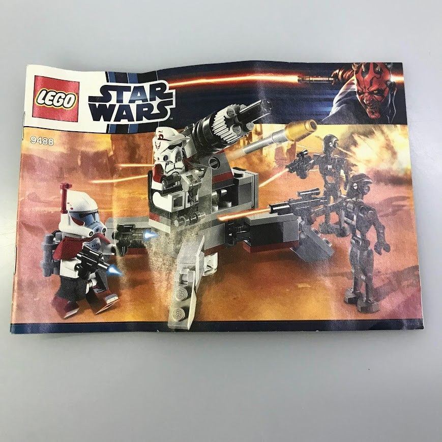 正規品 LEGO レゴ スターウォーズ 9488 エリート・クローン VS コマンド・ドロイドバトルパック 廃盤品 CP-053 ※STARWARS  ミニフィグ完備 ARCトルーパー ARFトルーパー コマンドードロイド 371 - メルカリ