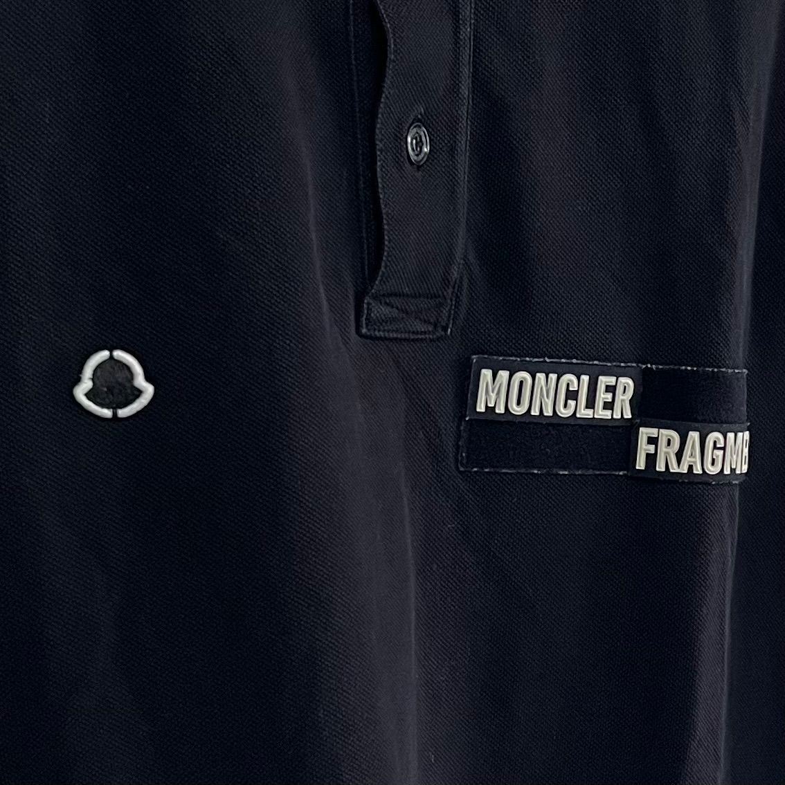 MONCLER FRAGMENT モンクレール フラグメント ポロシャツ ブラック