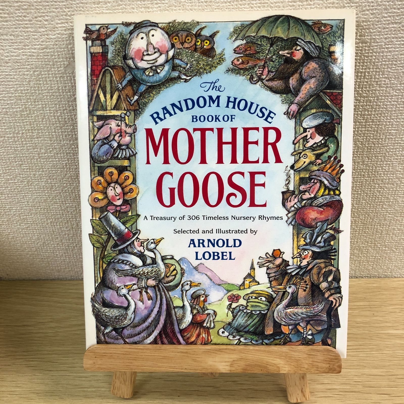 ソンリーサ洋書絵本 The RANDOM HOUSE Book of MOTHER GOOSE / ARNOLD LOBEL