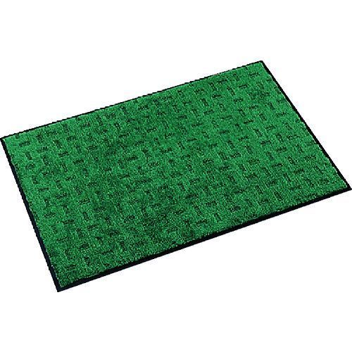 【新品・7営業日以内発送】テラモト MR-026-140-1 雨天用マット エコレインマット グリーン ６００×９００ｍｍ MR0261401【沖縄離島販売不可】