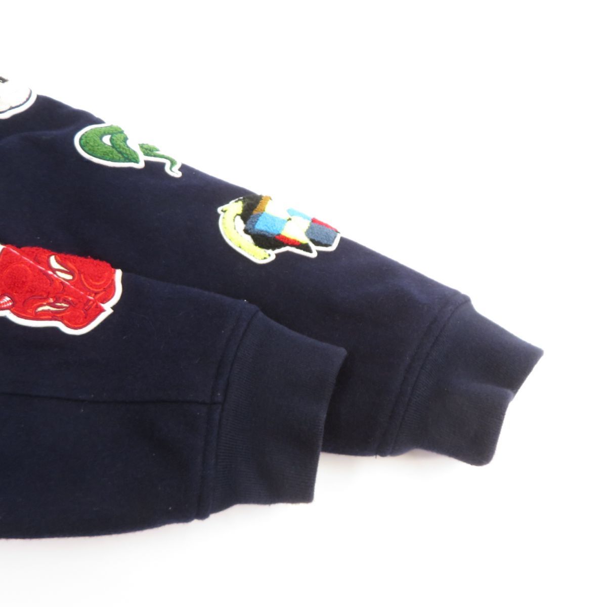 SALUTE サルーテ スタジャン Sサイズ ネイビー ※中古 - メルカリ