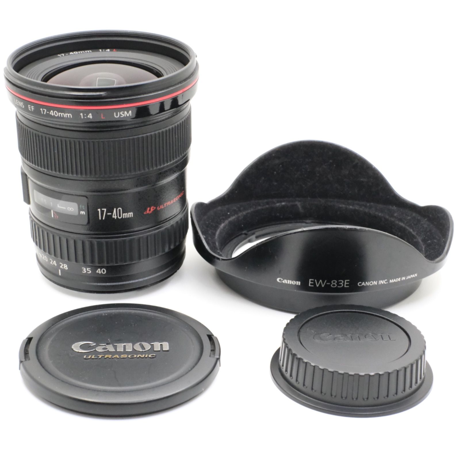 Canon EF 17-40 F1:4 USMレンズ Canon 広角ズームレンズ EF17