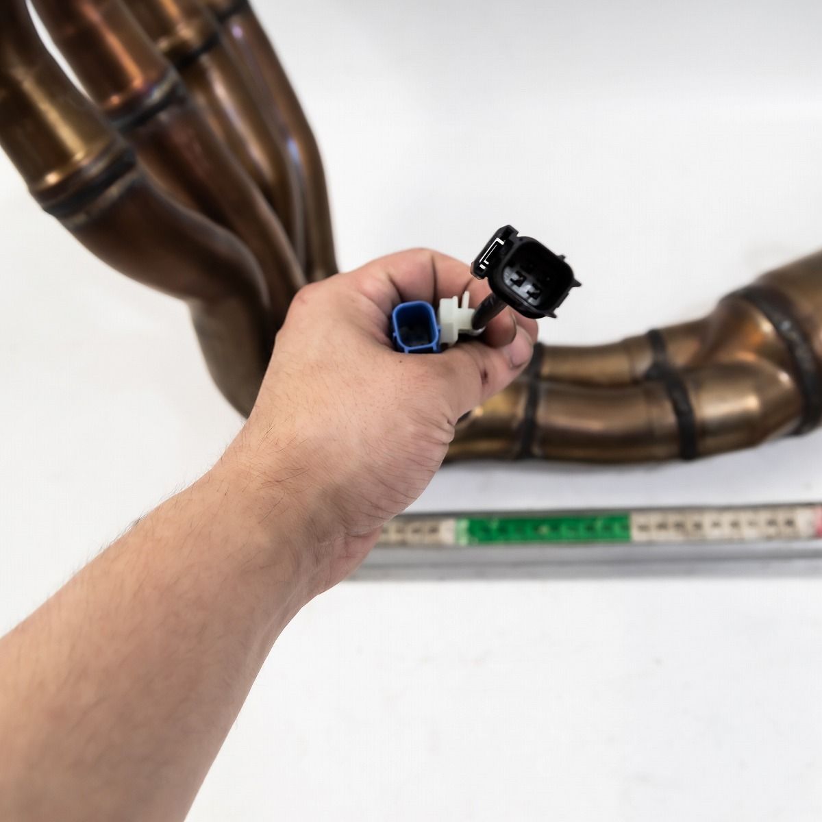 新車外し エキパイ