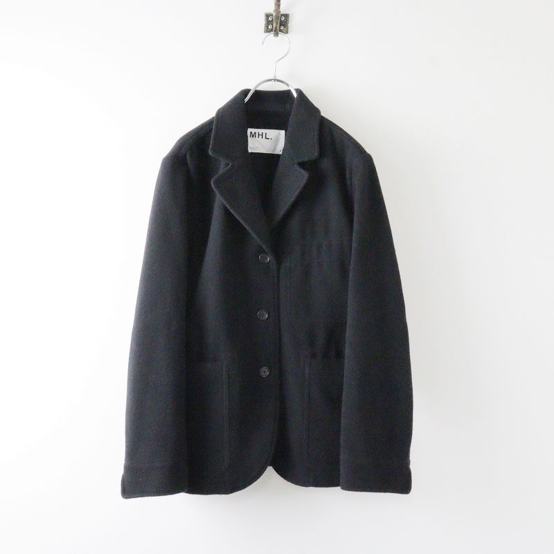 MHL. FELTED WOOL TWILL ジャケット マーガレットハウエル WOOL NYLON COMPRESSED JERSEY BLOUSON | MARGARET HOWELL