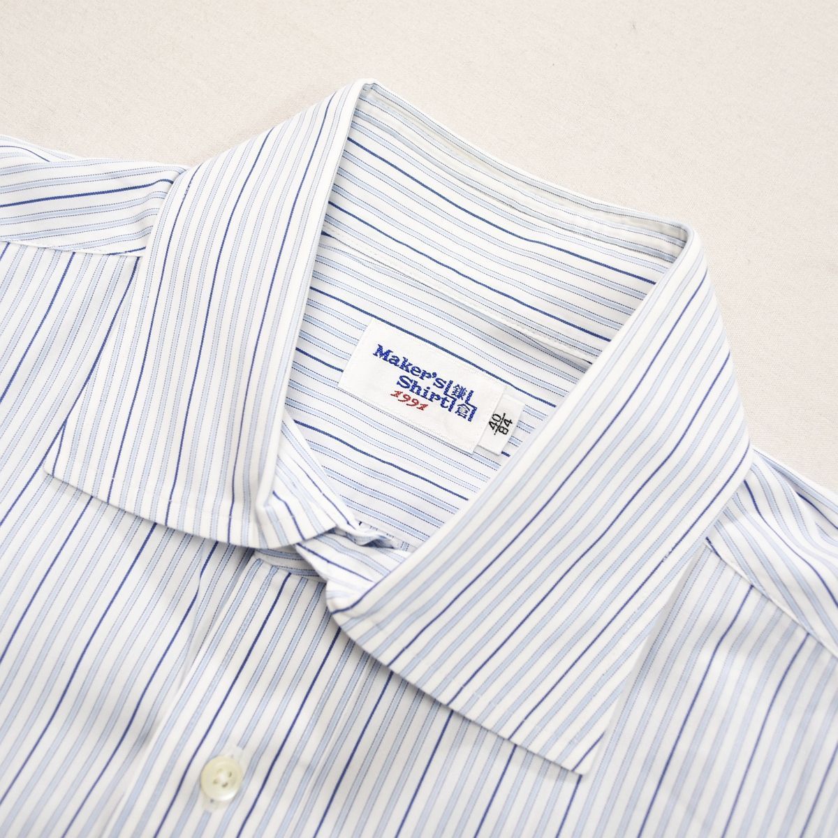 KAMAKURA SHIRTS カマクラシャツ 長袖シャツ 白 日本製 MADE IN JAPAN製 Maker's Shirt 鎌倉 225 Liberty SLI