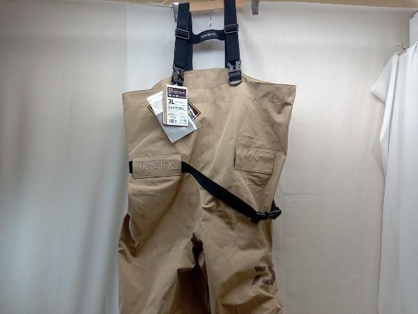 ♥品 DAIWA ダイワ ゴアテックス ウェーダー GW-4211R 3L 27.0～28.0cm ライトブラウン