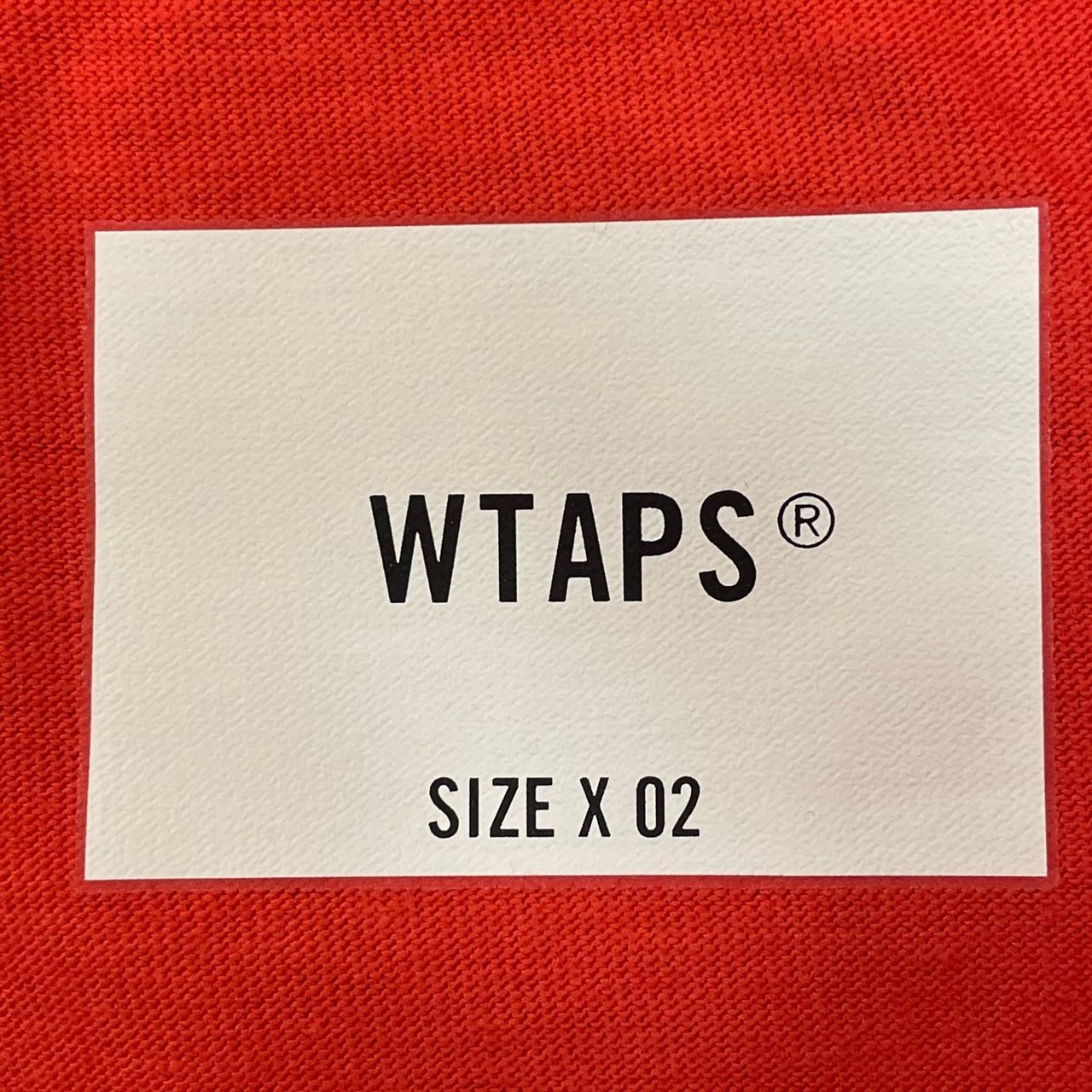 新品 WTAPS 23SS SAC 01 / SS / CTPL. LEAGUE / ORANGE 231ATDT-CSM37