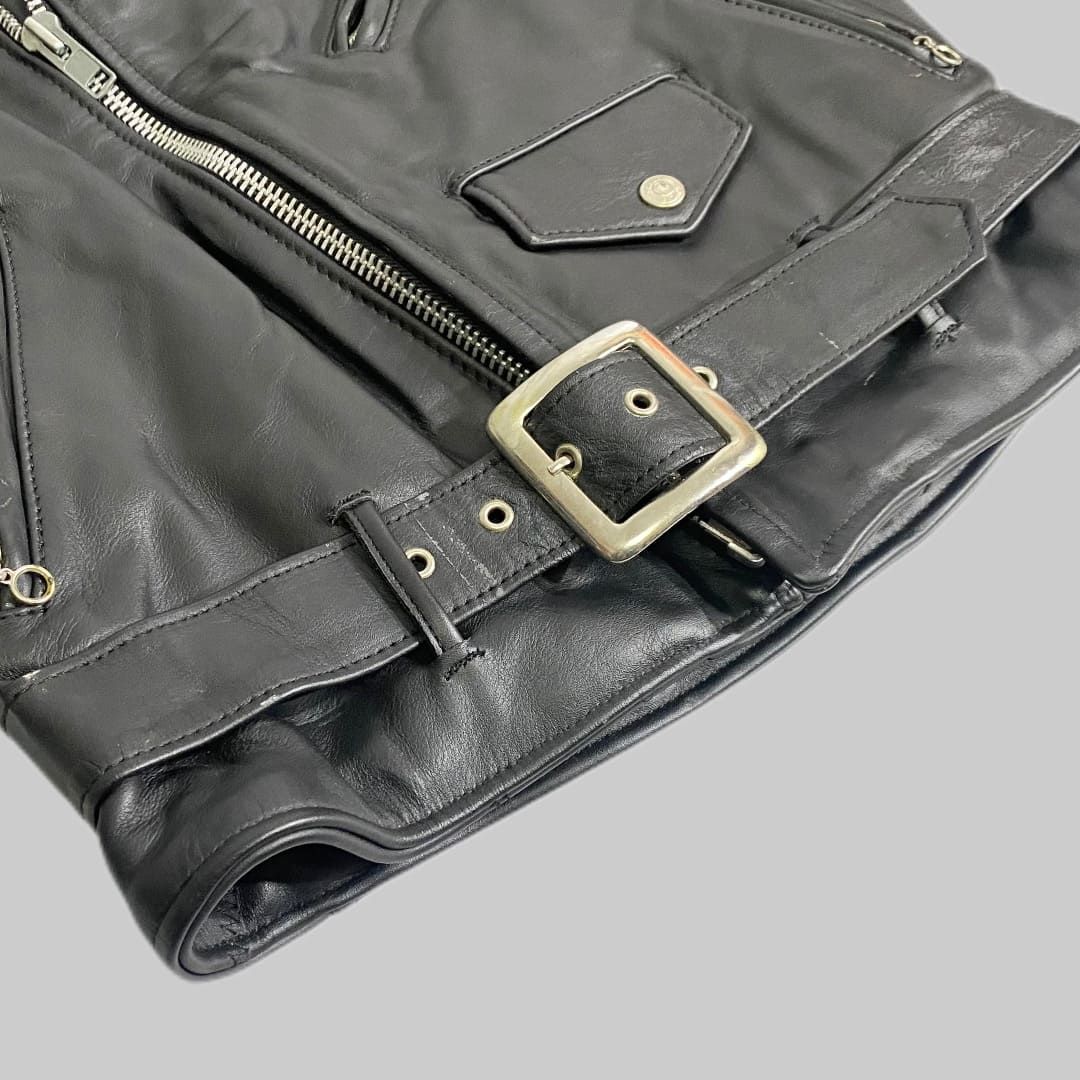 SCHOTT 618 ヴィンテージ レザー ダブル ライダース 80s 90s MADE IN