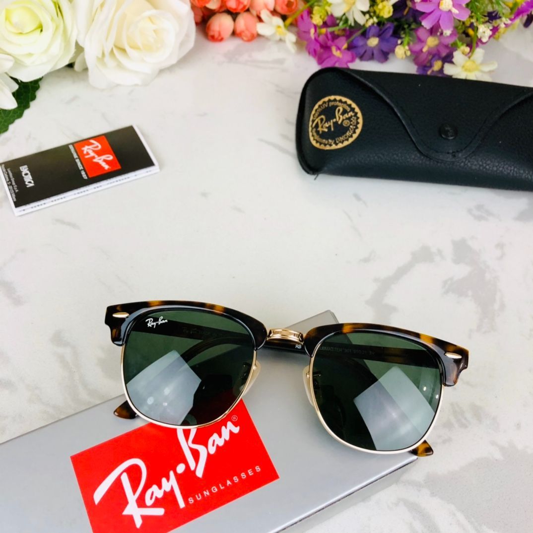 新品付属品あり Ray Ban クラブマスター レイバン RB3016 サングラス