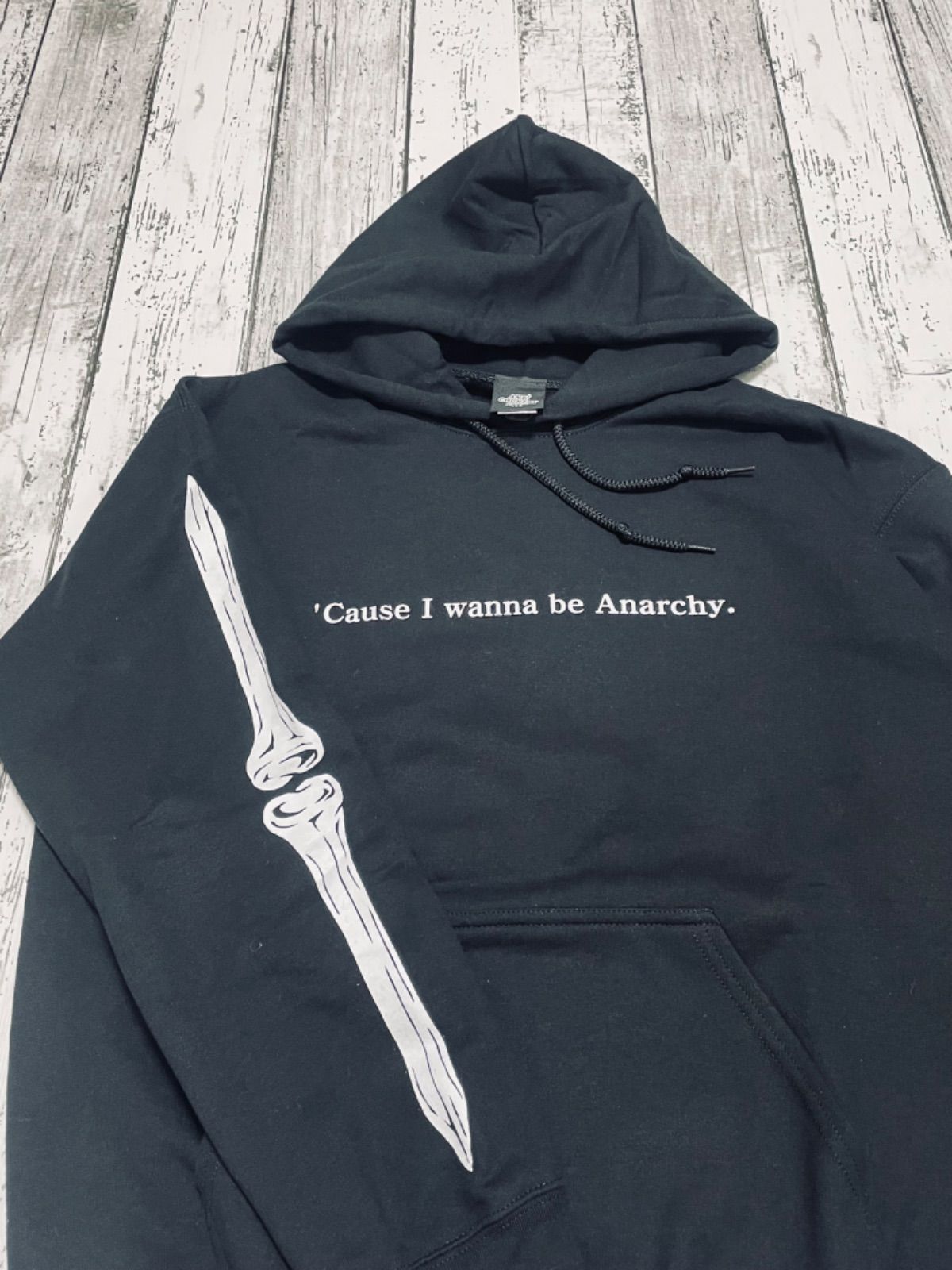 新品新品未使用 anti country club tokyo -anarchy hoodie- アナーキーフーディー パーカー ビームスゴルフ  clubhaus アンチカントリークラブ キムタク着 木村拓哉 愛用 - メルカリ