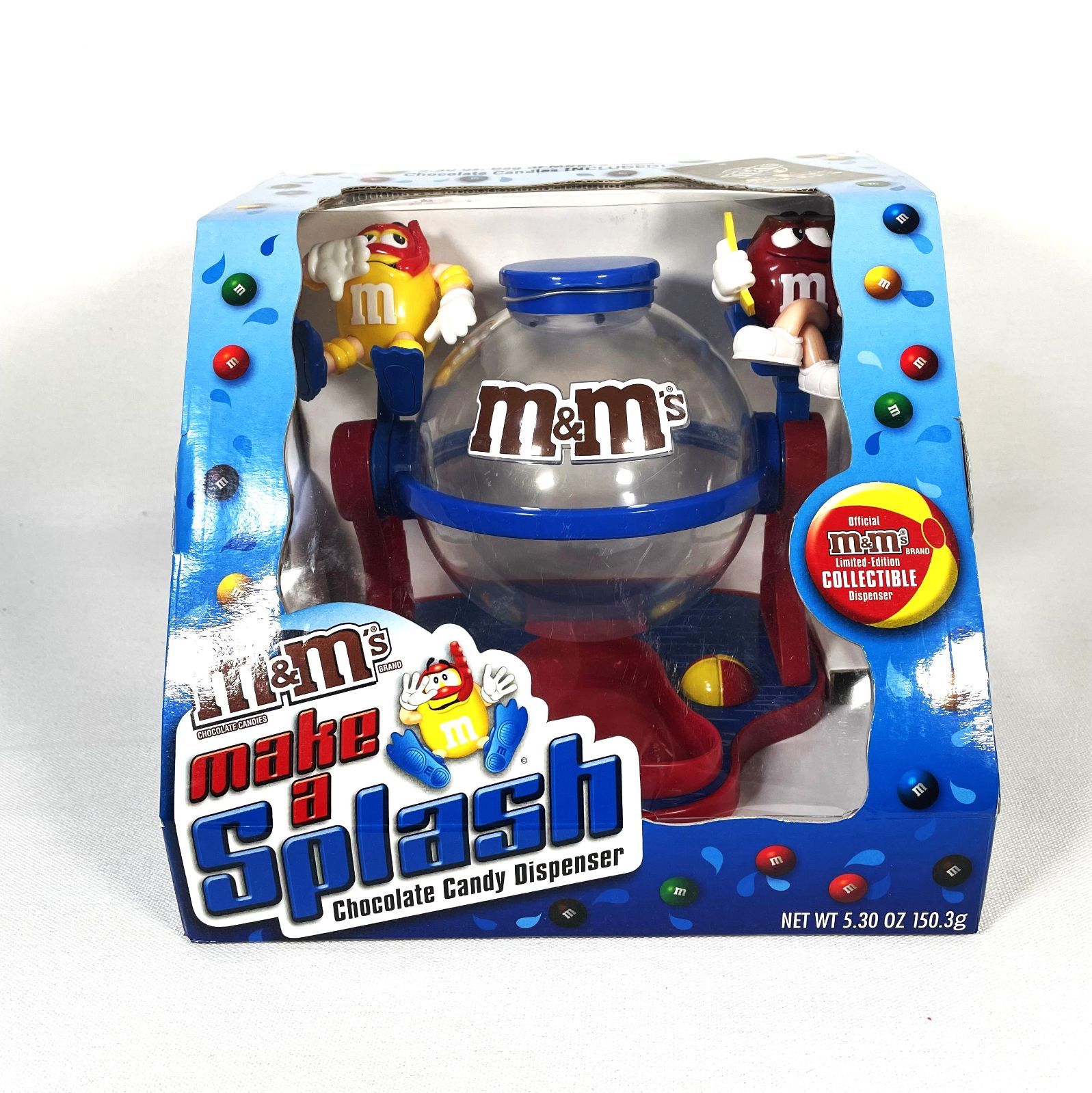 M&M Make A Splash Dispenser　エムアンドエムズ　ディスペンサー　アンティーク　ヴィンテージ　アメトイ