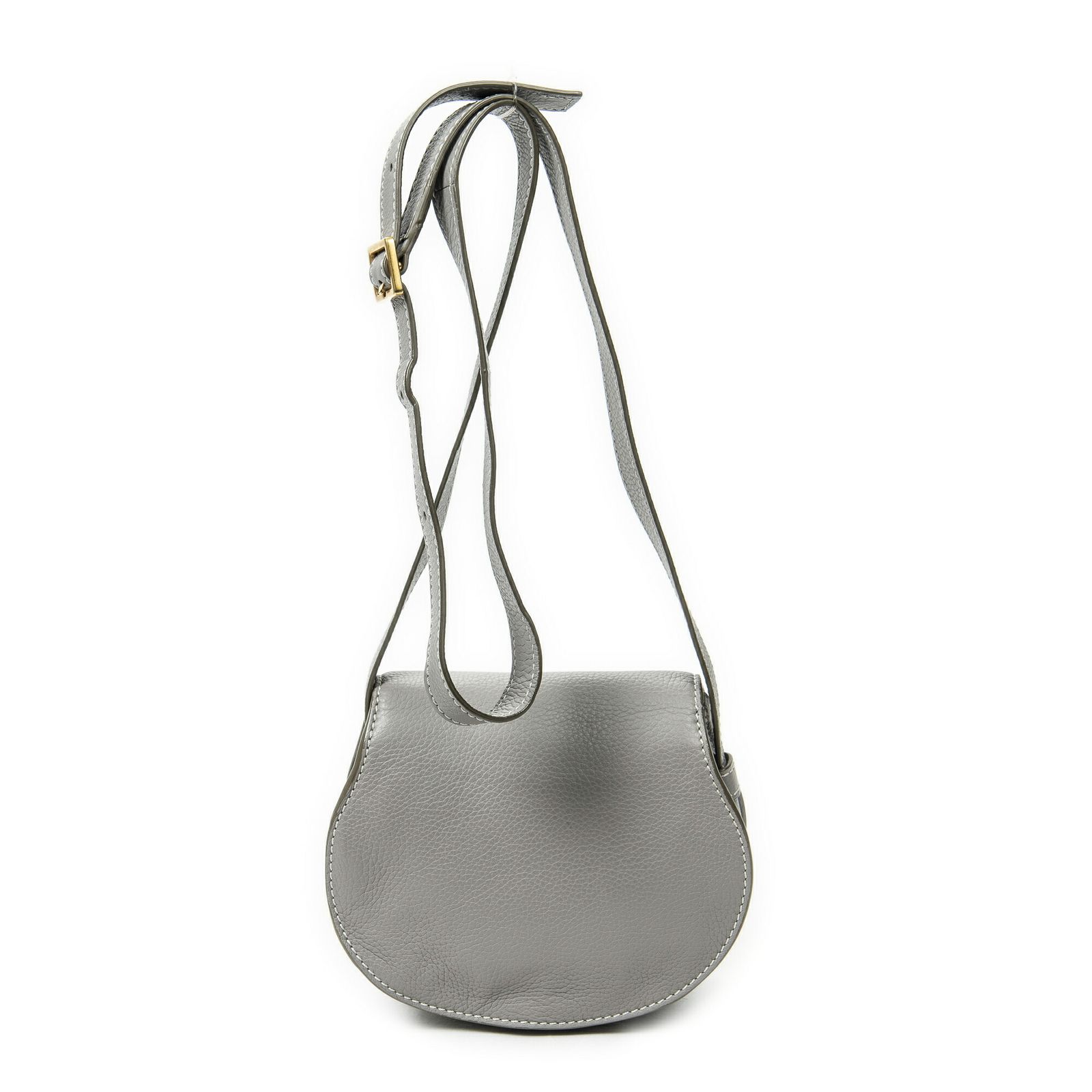 サドルバッググレーグレインレザーA