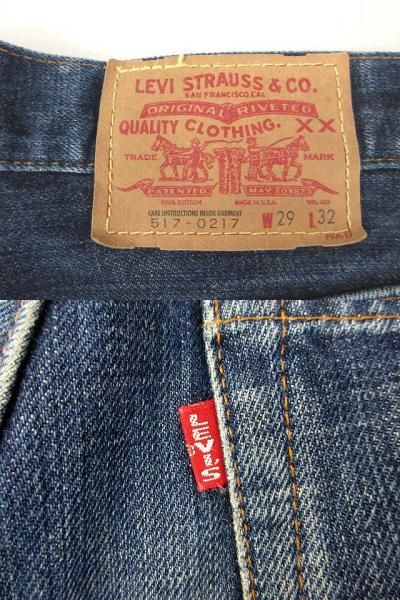 90's LEVI'S リーバイス 【517-0217 USAバレンシア工場製】 リーバイス Levi's 90s 517 0217 LIMITED EDITION LVC