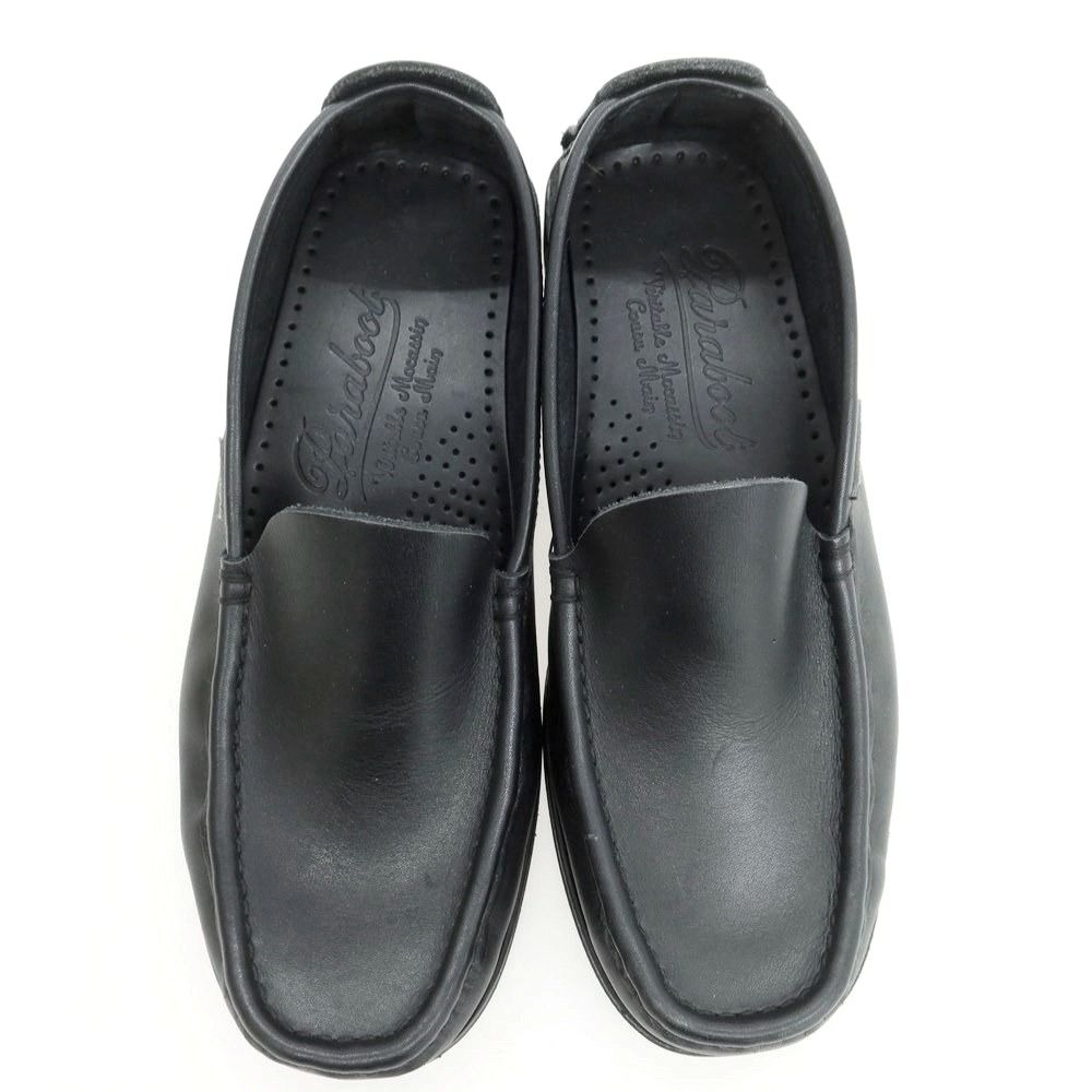 パラブーツ Paraboot Uチップ ローファー ブラック サイズ7 メンズ