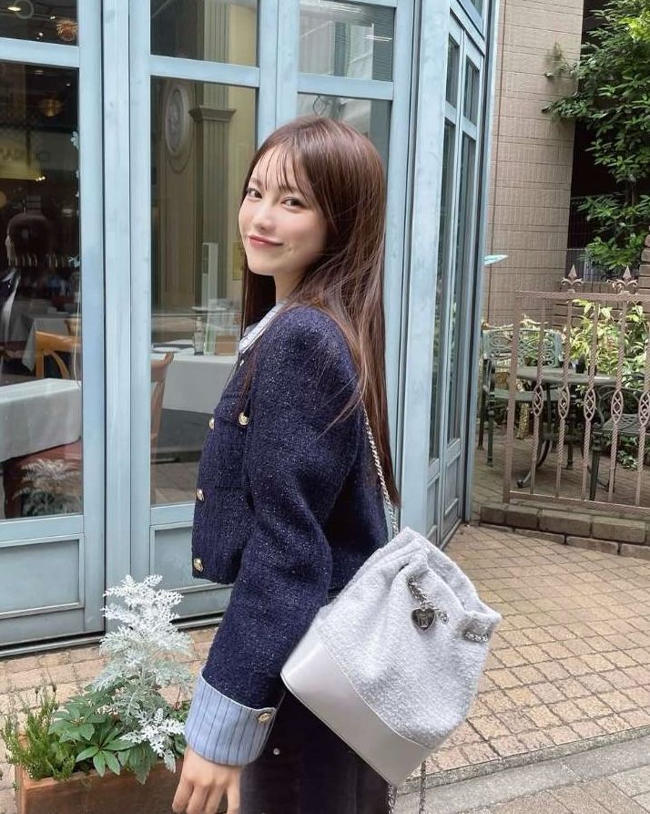 ✨🔥💼新品 韓国 The Barnnet スタイリッシュなツイードチェーン