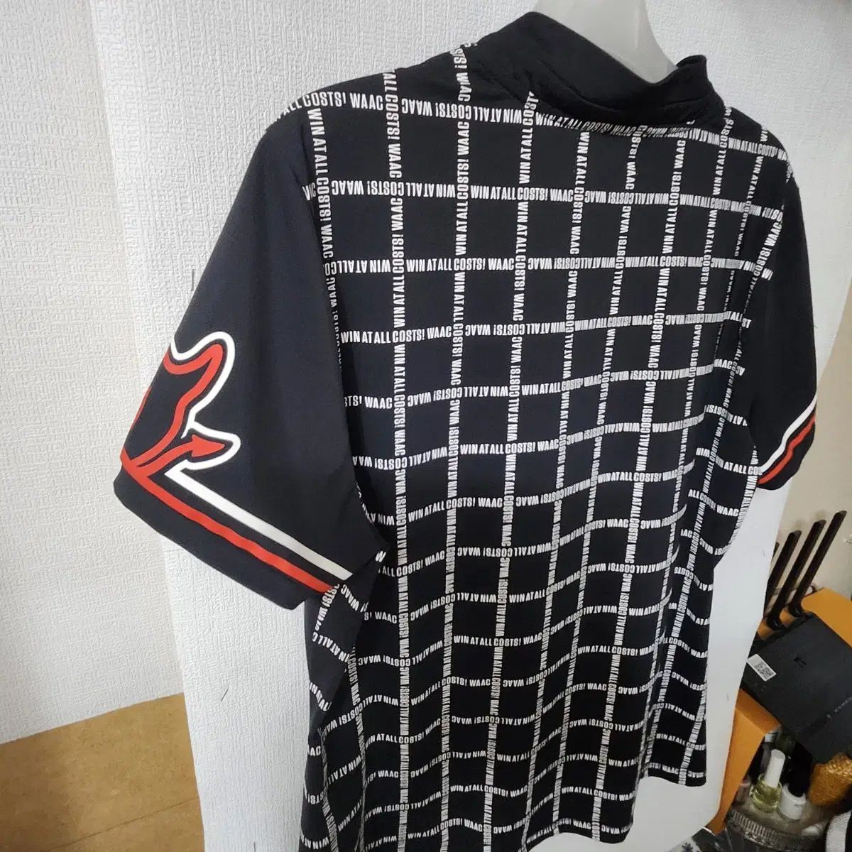 WAAC GOLF 半袖 カラー Tシャツ ブラック 4 - メルカリ