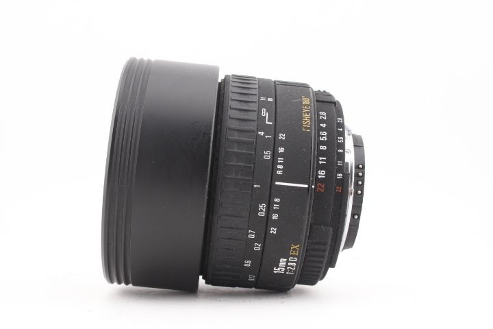 ☆良品☆シグマ SIGMA AF 15mm F2.8 D EX FISHEYE NIKON ニコン用☆