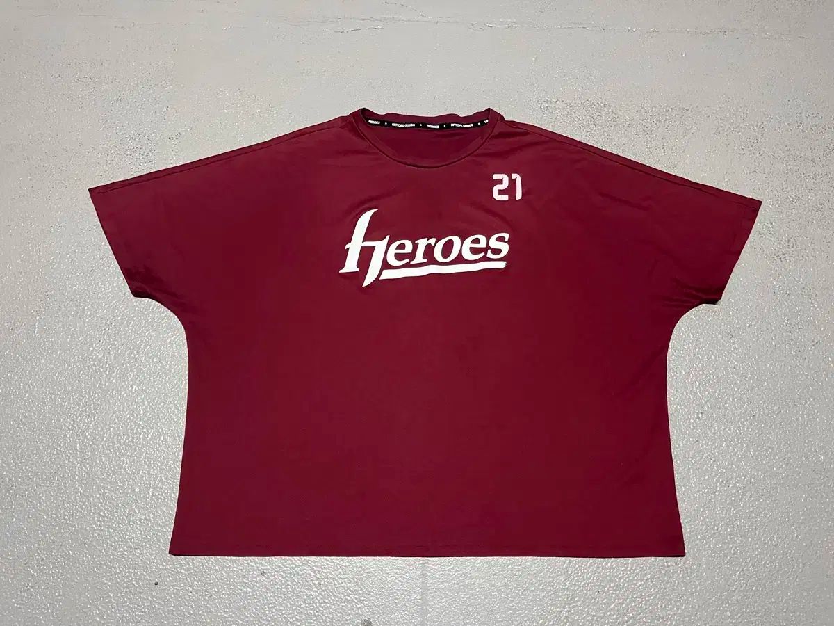 KBO】キウム・ヒーローズ 選手支給ユニフォーム