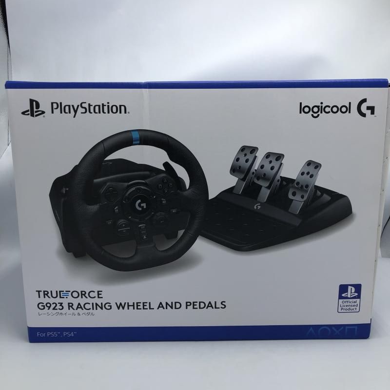 中古】ｹﾞｰﾑOP）Logicool G ｽﾃｱﾘﾝｸﾞｺﾝﾄﾛｰﾗｰ G923 PS4 PC ﾚｰｼﾝｸﾞ
