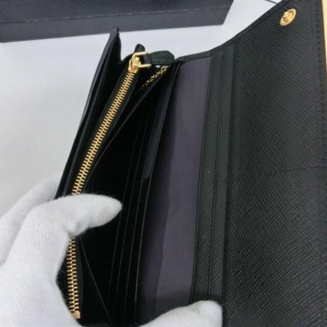 残り一つ新品 PRADA サフィアーノレザー 長財布_1MH132_QME 箱付