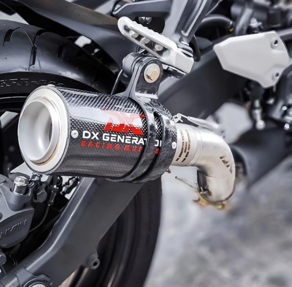 ZX25RR ZX4R ZX4RR スリップオンマフラー 受注製造