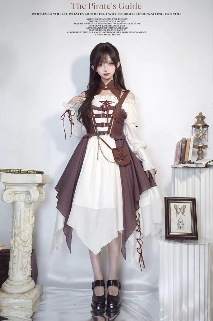 ♥ パイレーツ風ロリータセットアップ お出かけやハロウィンパーティーにも♪