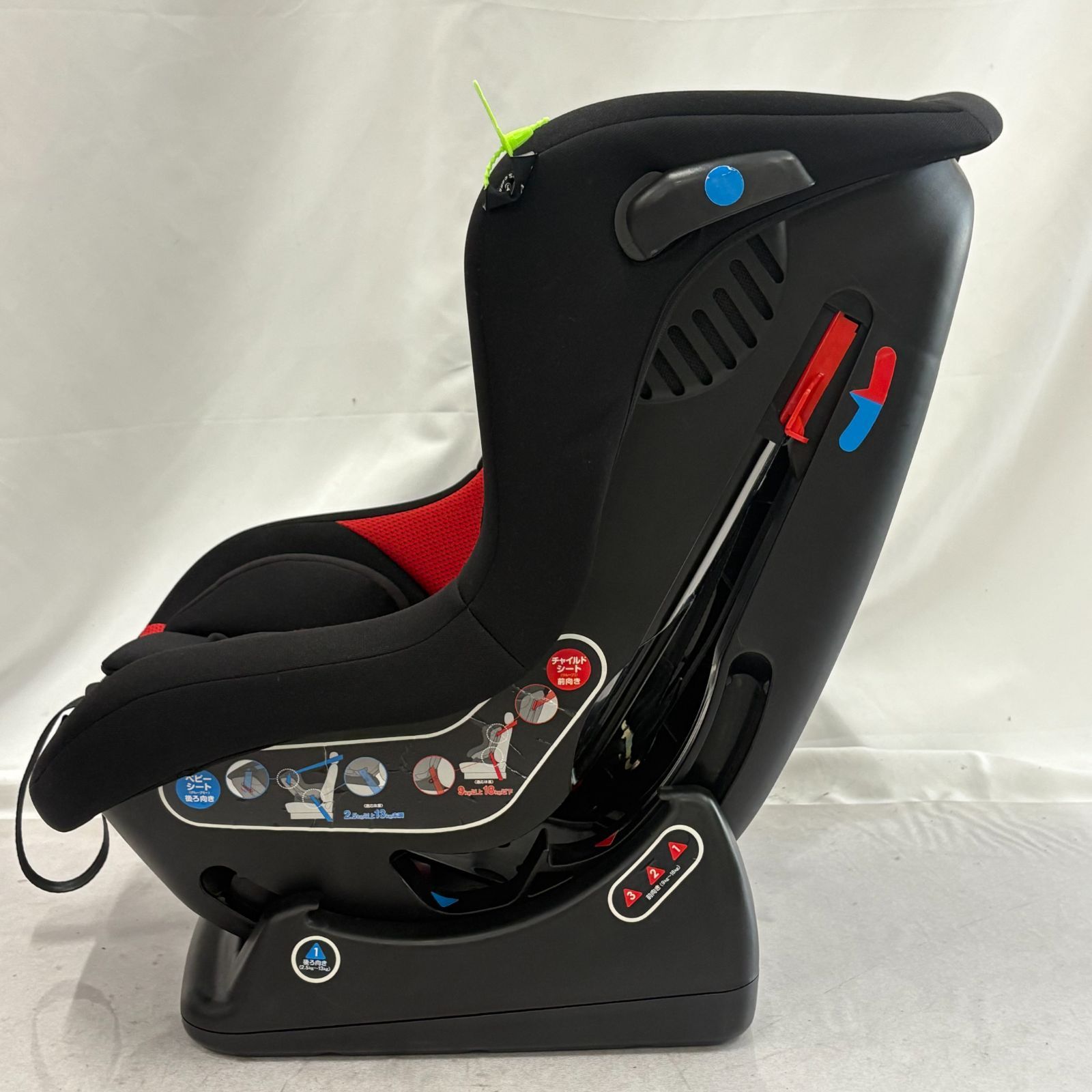 マムズキャリー　レジェチャイルドシート 決まりました美品 MUM'S CARRY LB-777 マムズキャリー レジェ