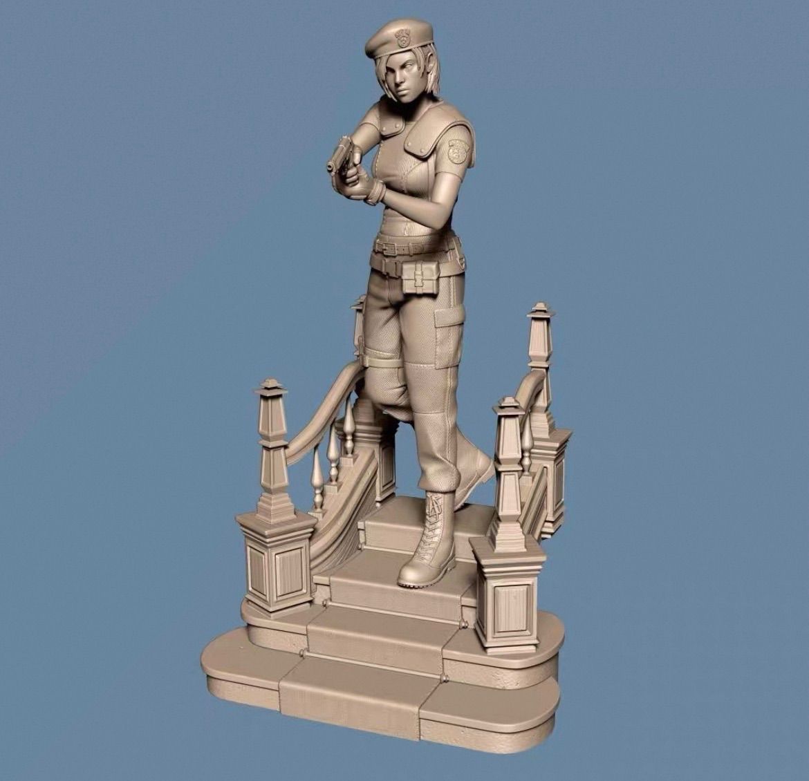 1/10 ガレージキット フィギュア 未塗装 biohazard ジル