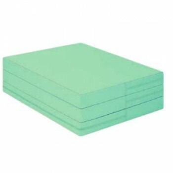 高田ベッド製作所 HAマットレス 三つ折り 綿100％ グリーン TB-1172