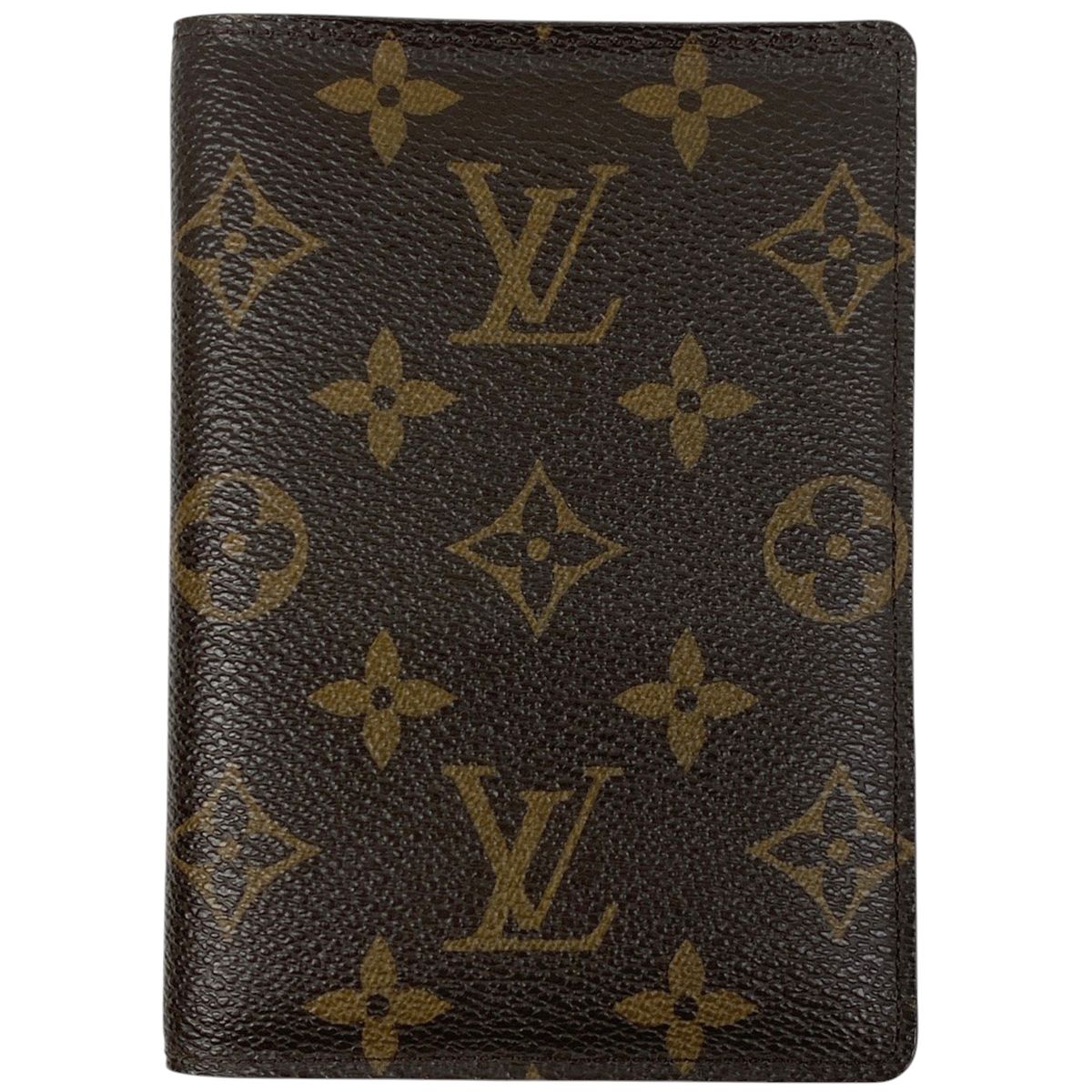 ルイ ヴィトン Louis Vuitton クーヴェルテュール パスポール パスポートケース カードケース モノグラム ブラウン M60181 レディース