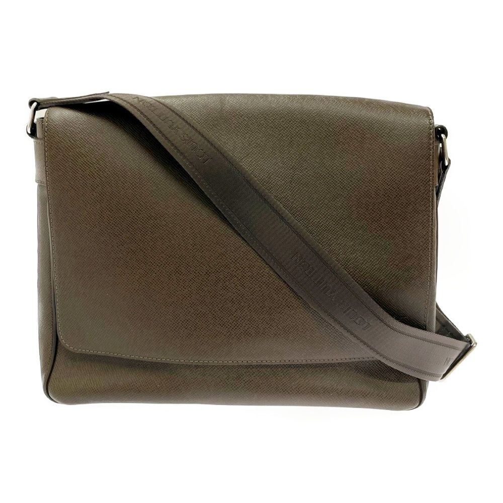 【中古】LOUIS VUITTON ルイ・ヴィトン M32678 タイガ ロマンMM ショルダーバッグ グリズリ 271974 ショルダーバッグ