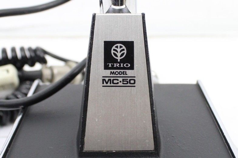 現状品 トリオ MC-50 卓上マイク デスクトップマイク アマチュア