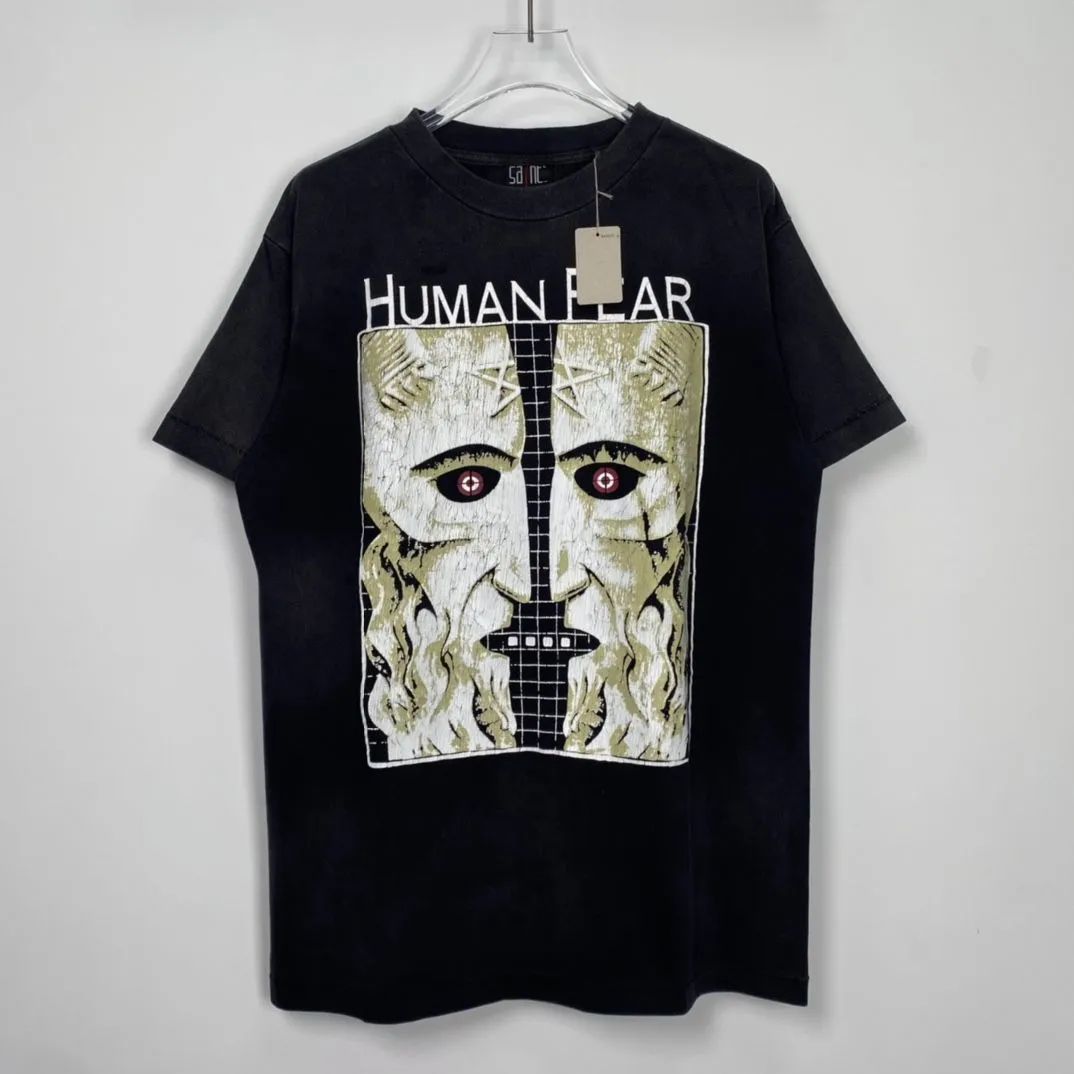 SAINT MICHAEL セントマイケル 22SS SS TEE/ANCHOR ヴィンテージ加工 ...