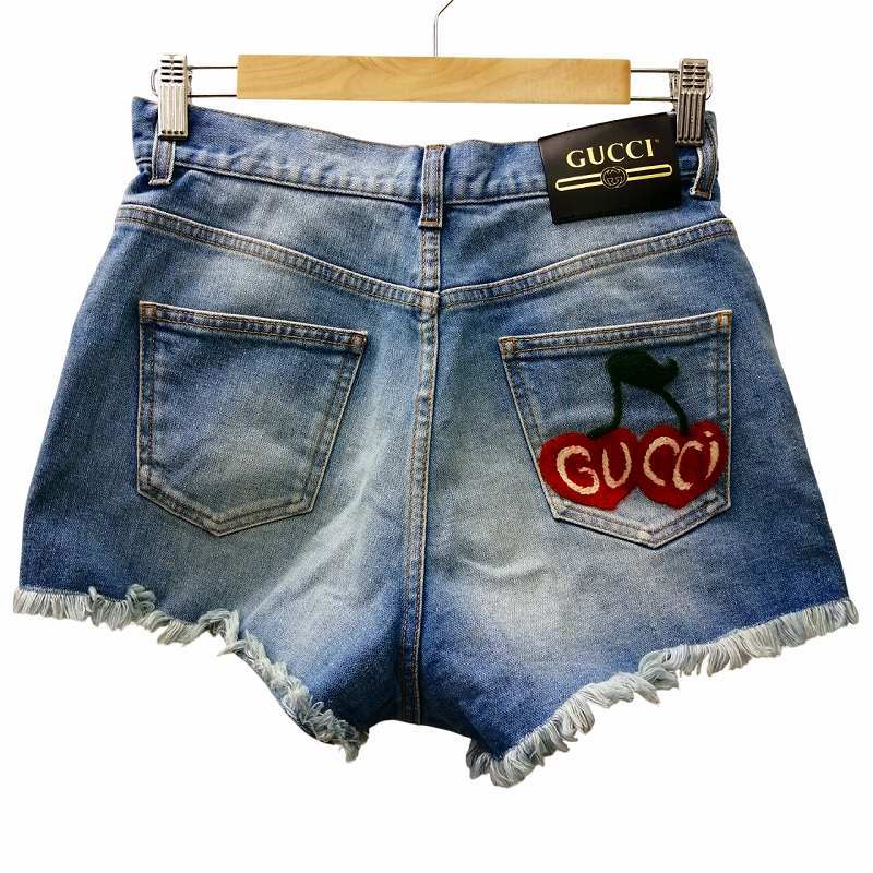 GUCCI\グッチデニムジーンズショーツ/M GUCCI\グッチデニムジーンズショーツ/M