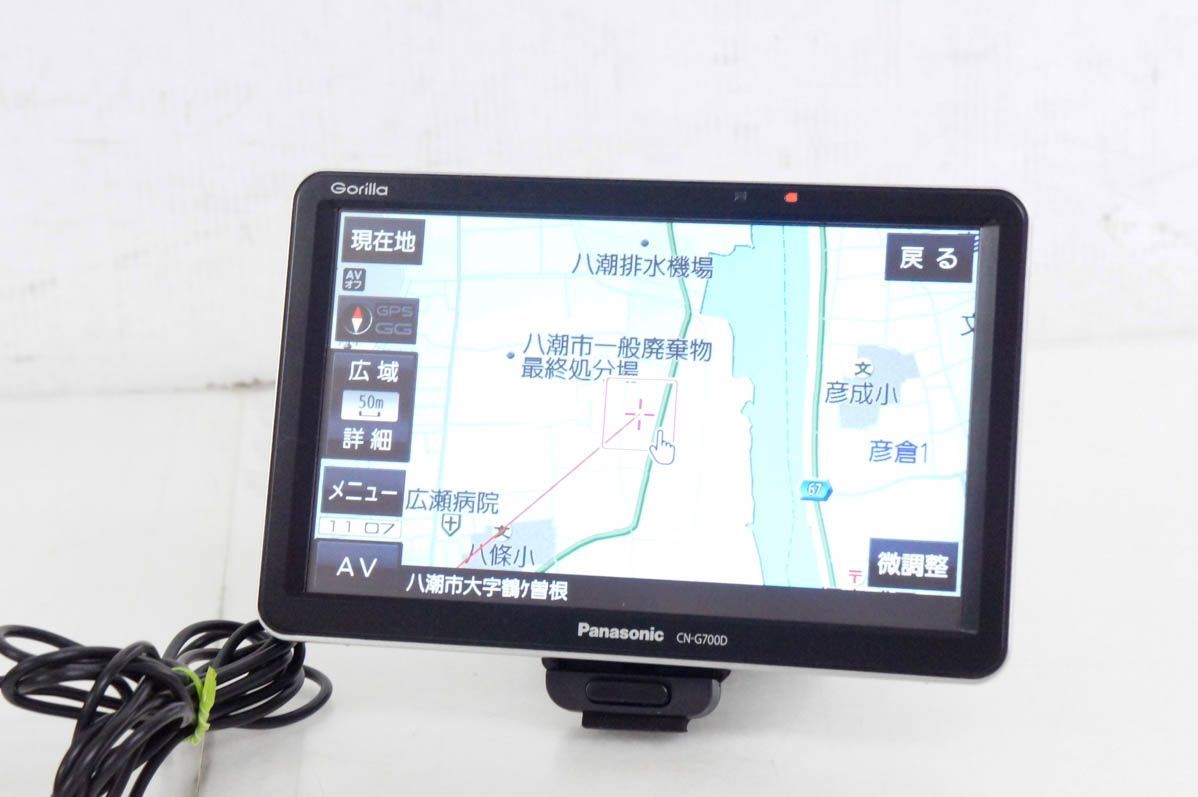 ゴリラ Panasonicゴリラ2015年式地図データ大画面7V型16GB CN-GL705Dナビ