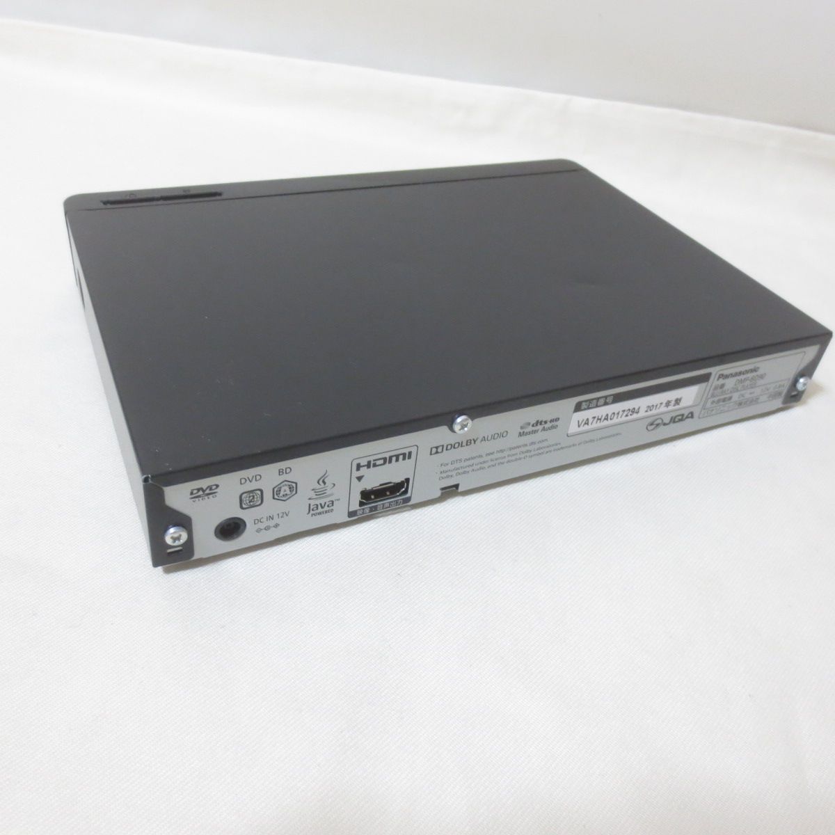 【美品】パナソニック Blu-rayプレーヤー DMP-BD90 パナソニック DMP-BD90S-K ブルーレイディスクプレーヤー