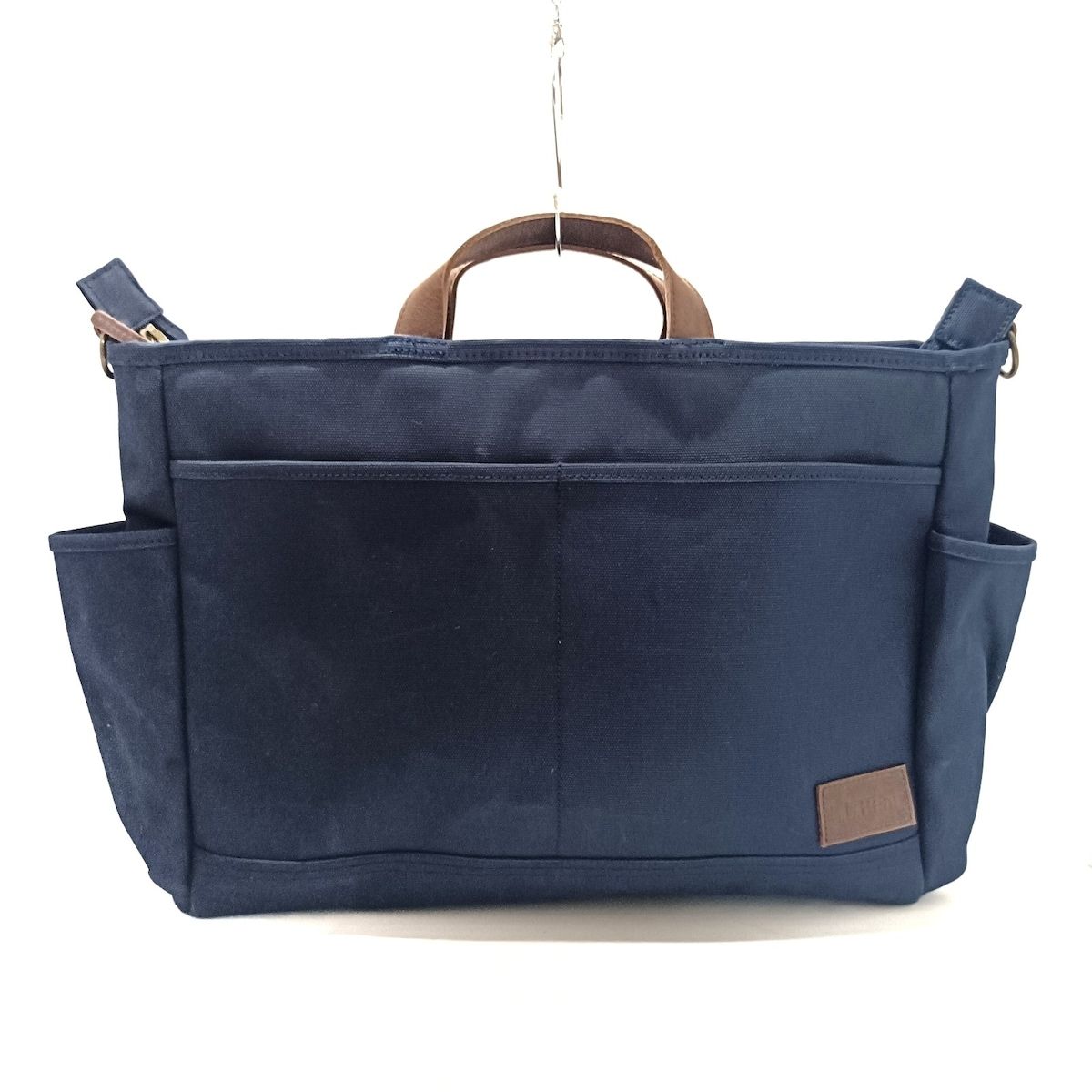 エルエルビーン ビジネスバッグ ストニントン デイリー キャリー ワーク バッグ 520839 ネイビー×ダークブラウン 本体ロックなし