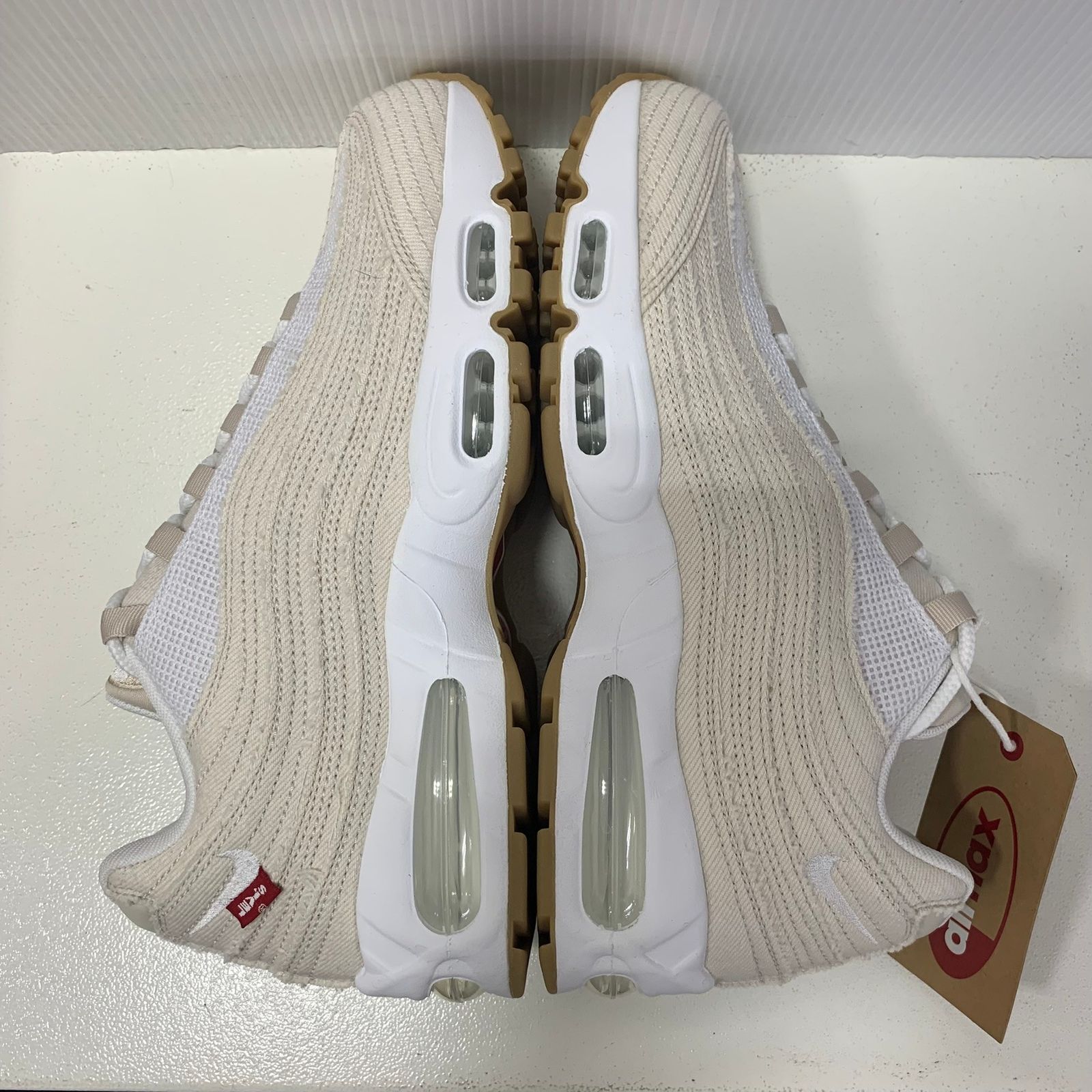 ナイキ NIKE リーバイス コラボ エアマックス95 OG デニムホワイト 