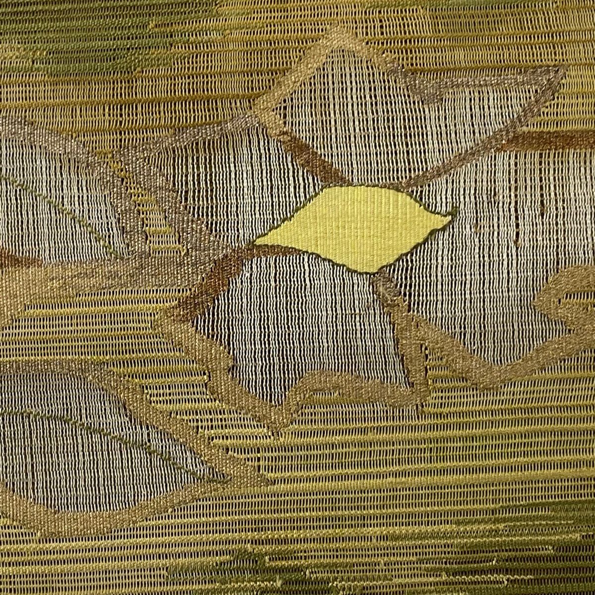 おまとめ専用　紬八寸名古屋帯（大きな花文）長377 正絹美品 おまとめ専用 紬八寸名古屋帯（大きな花文）長377 正絹美品 八寸名古屋