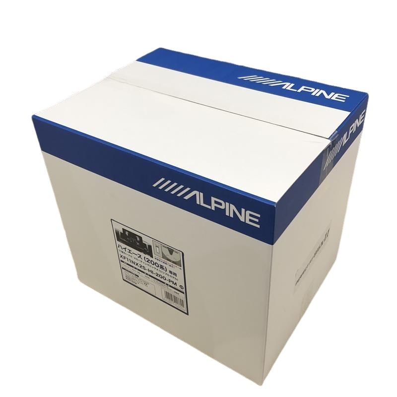 ALPINE アルパイン ハイエース 200系 カーナビ XF11NX2S-HI-200-PM フローティングビッグX 11 ブラック 未開封品 22510K667