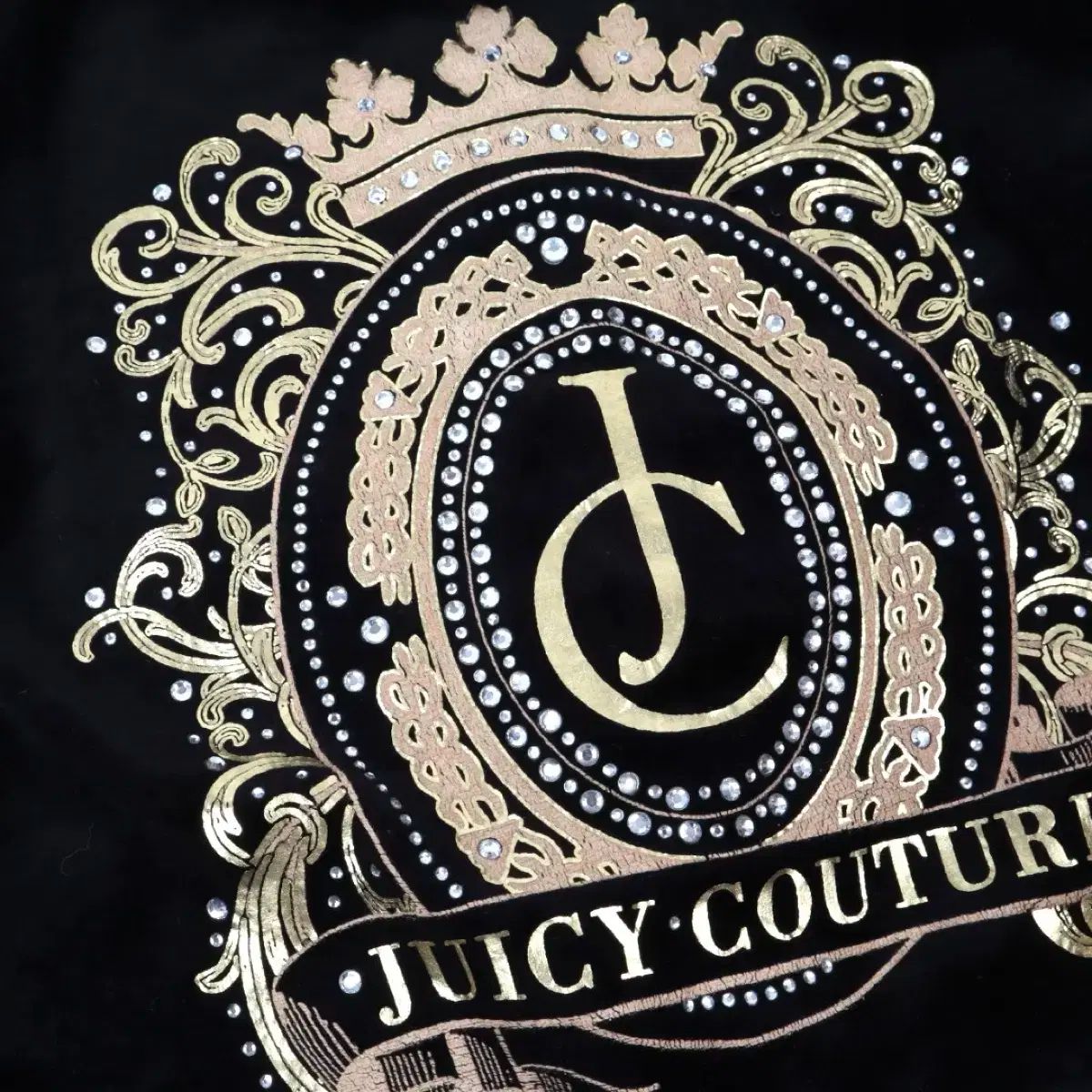 JUICY COUTURE(ジューシークチュール) 冠 ベロア ジップアップ