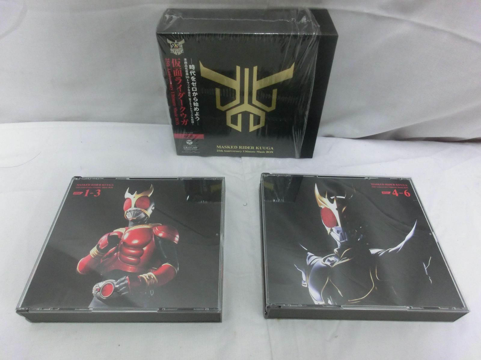 品 ディスク傷無し 仮面ライダークウガ 25th Anniversary Ultimate Music BOX ARカード 特典 付き