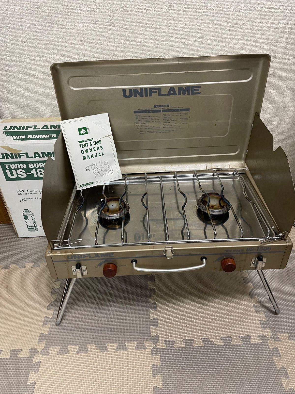 UNIFLAME ユニフレーム キッチンスタンド 2バーナー - メルカリ